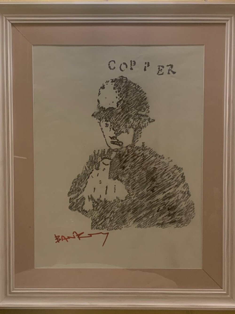 BANKSY - RUDE COPPER - Picture 2 of 7